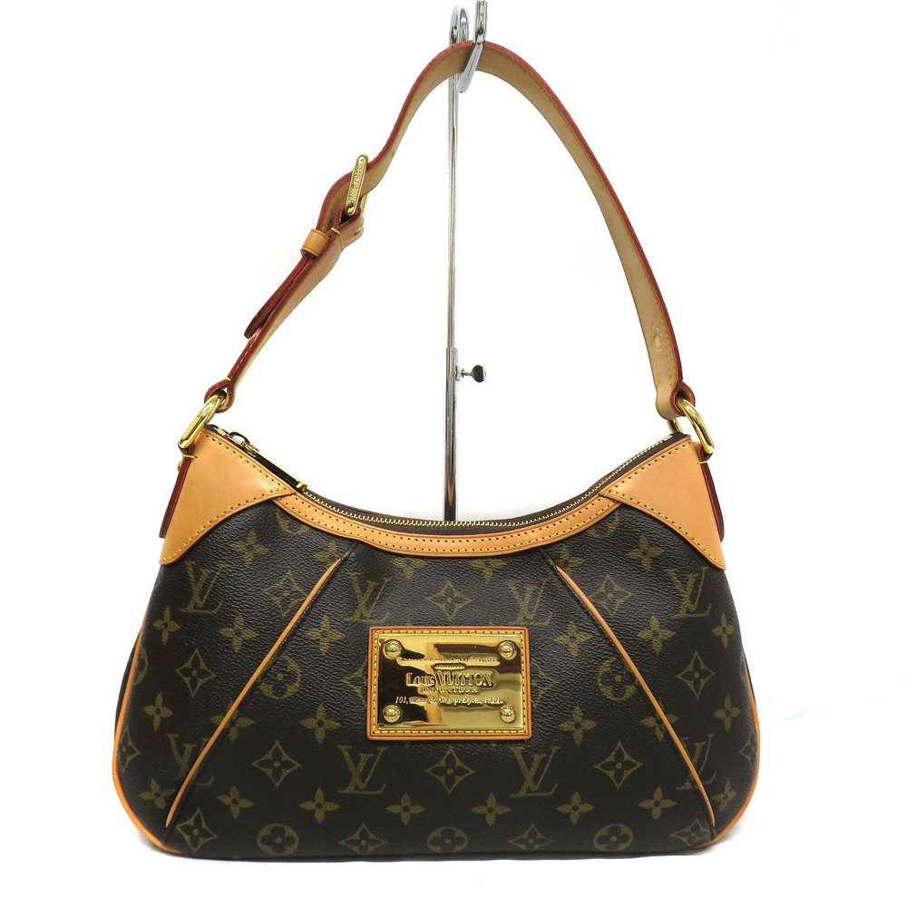 Louis Vuitton Thames Shoulder Bag Monogram Brown